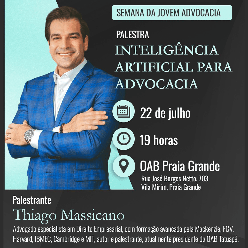 Semana da Jovem Advocacia: Inteligência Artificial para Advocacia